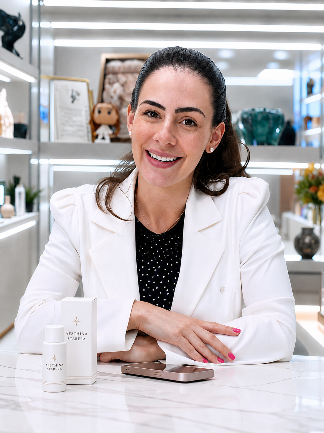 Corina Silva, Founder and CEO of AESTHINA STARERA