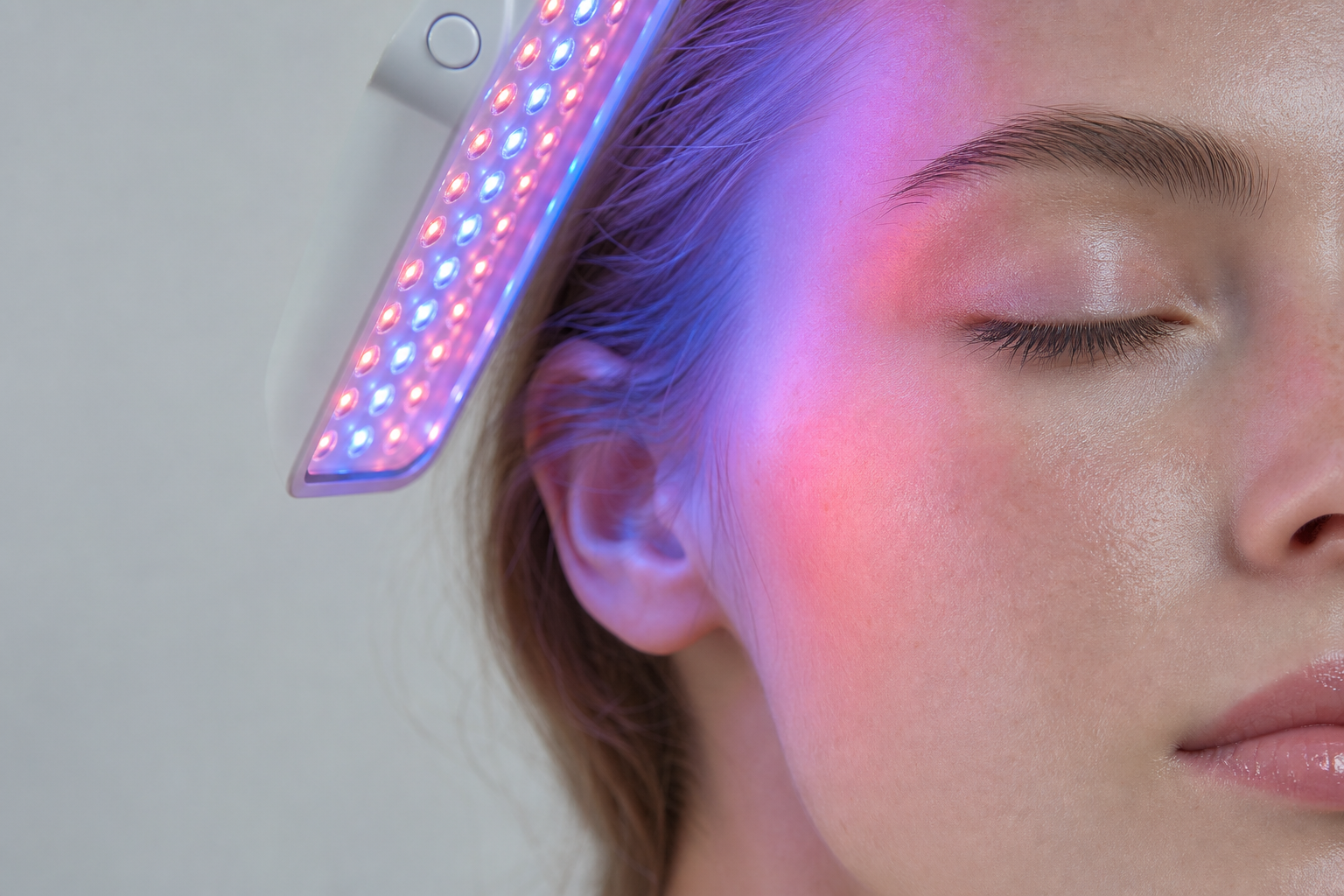 LED for reactive and sensitive skin
