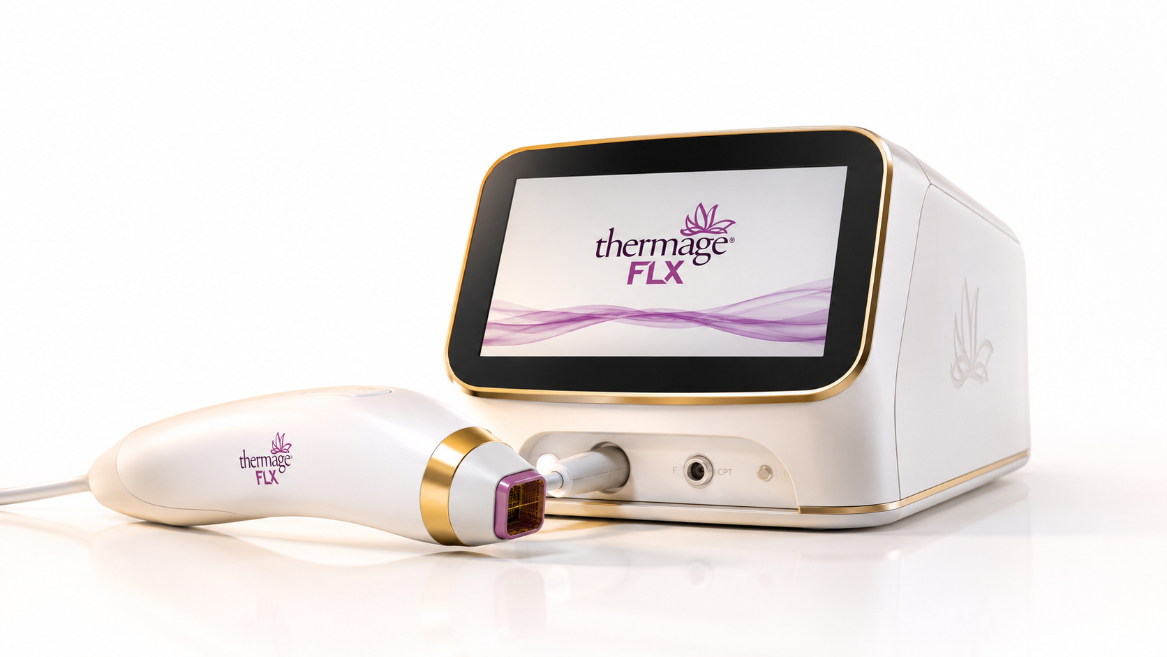 Thermage FLX treatment view