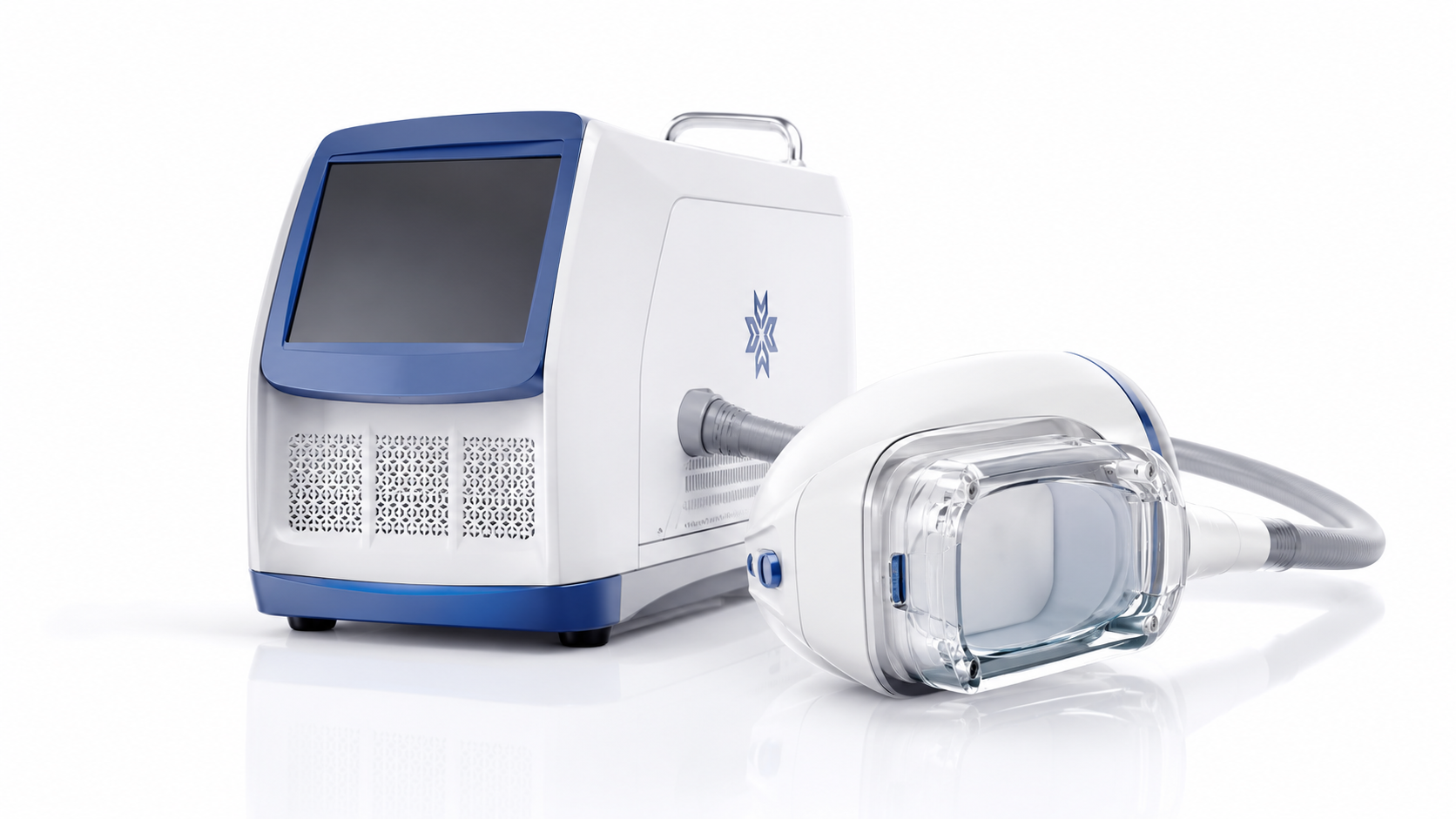 CoolSculpting treatment view